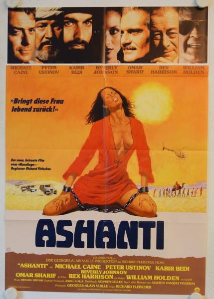 Ashanti original release german movie poster